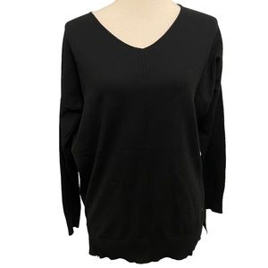 Dreamers Black Long Sleeve Top